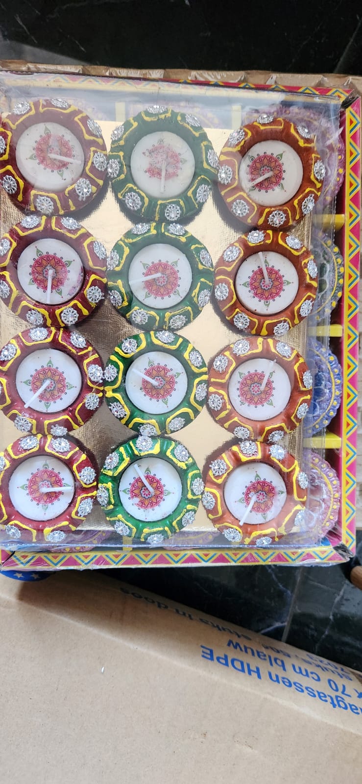 candle diya 2 pieces