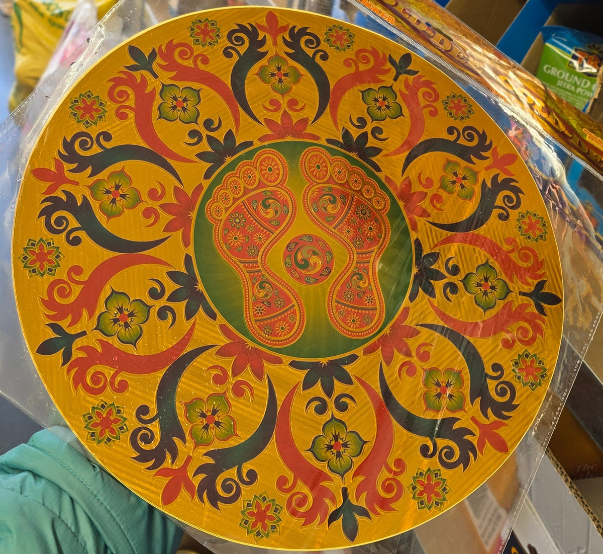 rangoli stickers circle shape big