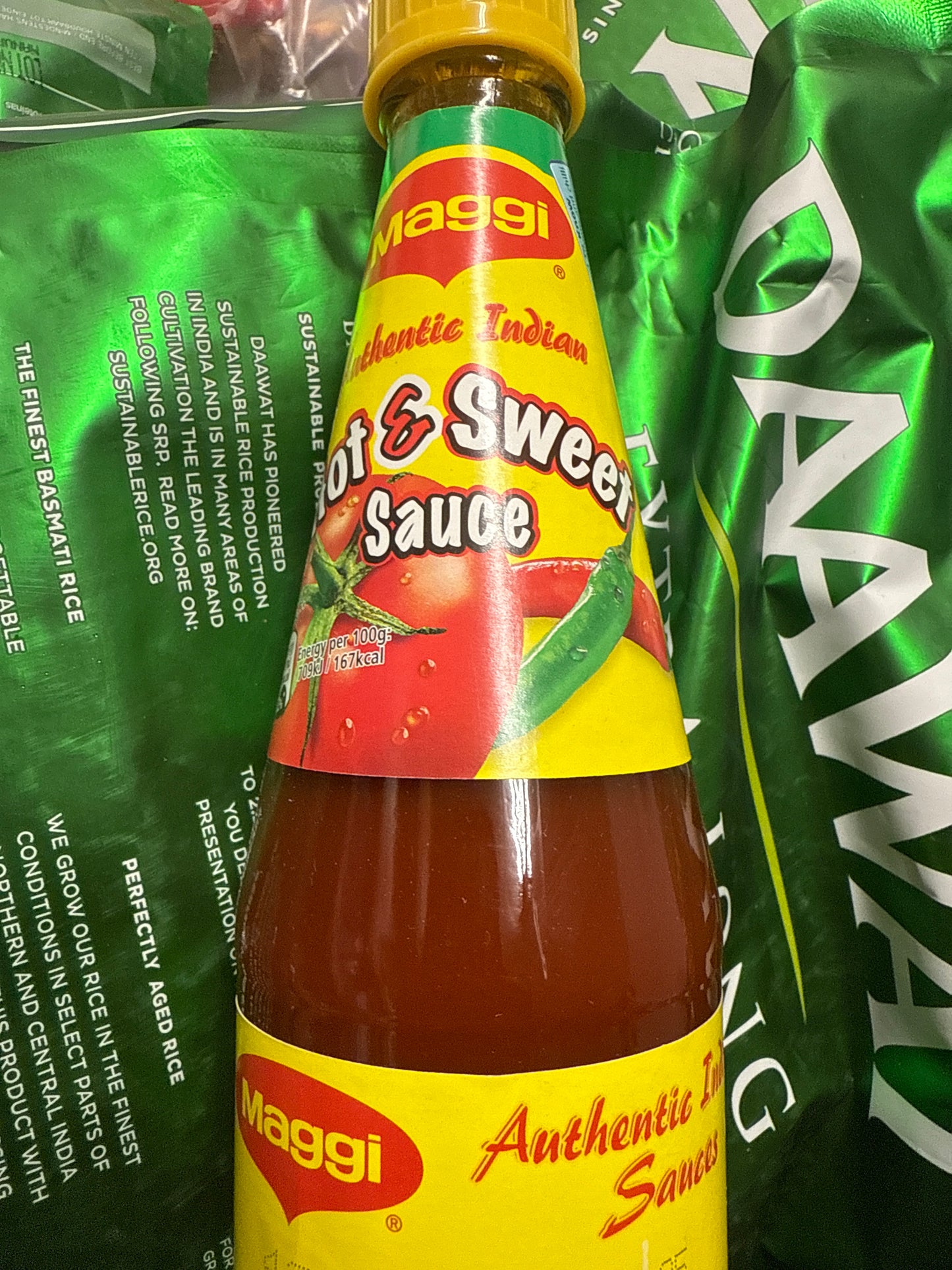 Maggi Hot and sweet sauce