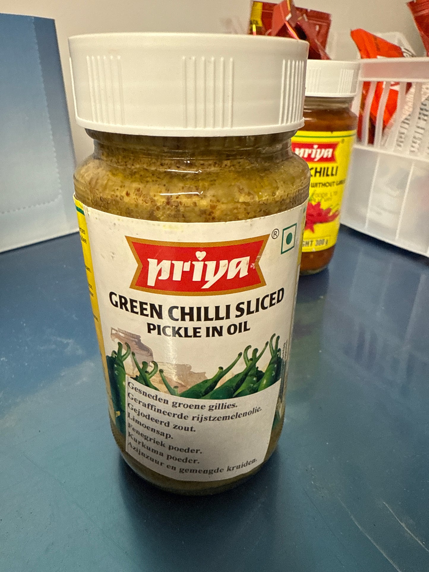 Priya green Chilli Pickle 300g