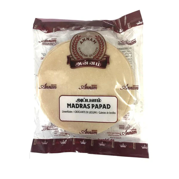 Annam plain Madras Papadum
