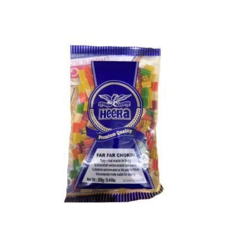 Heera far far chokdi fryums 200g