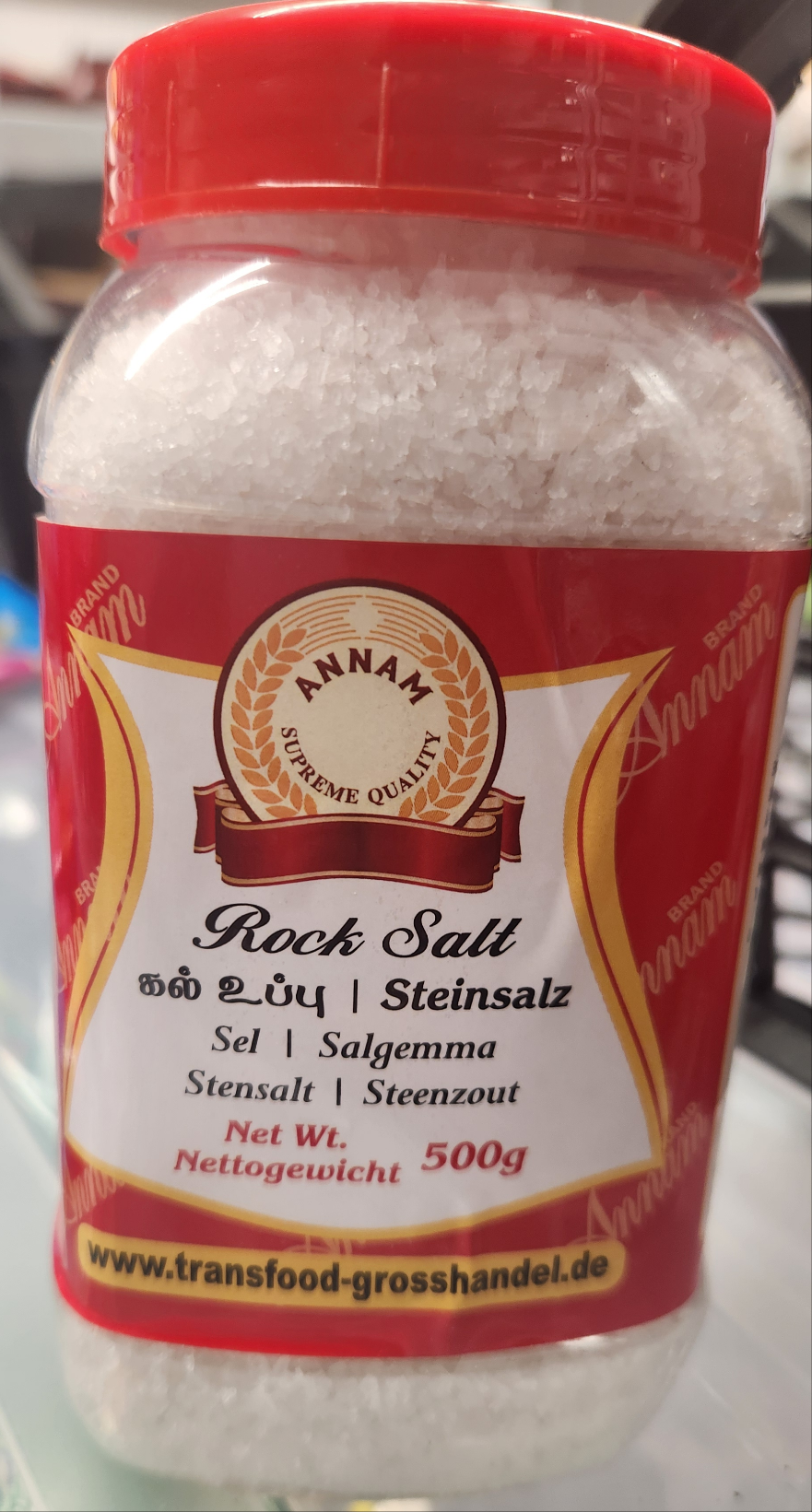 Rock salt/crystal salt