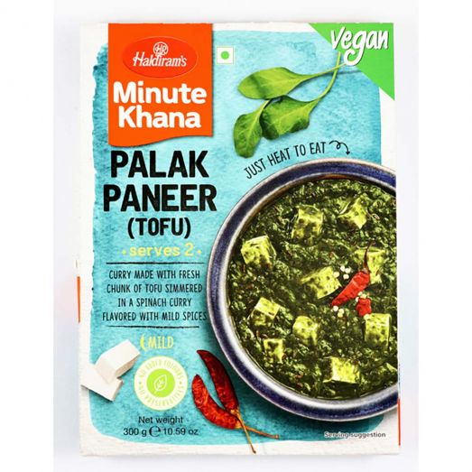 HALDIRAMS VEGAN (Tofu) Palak Paneer 300g
