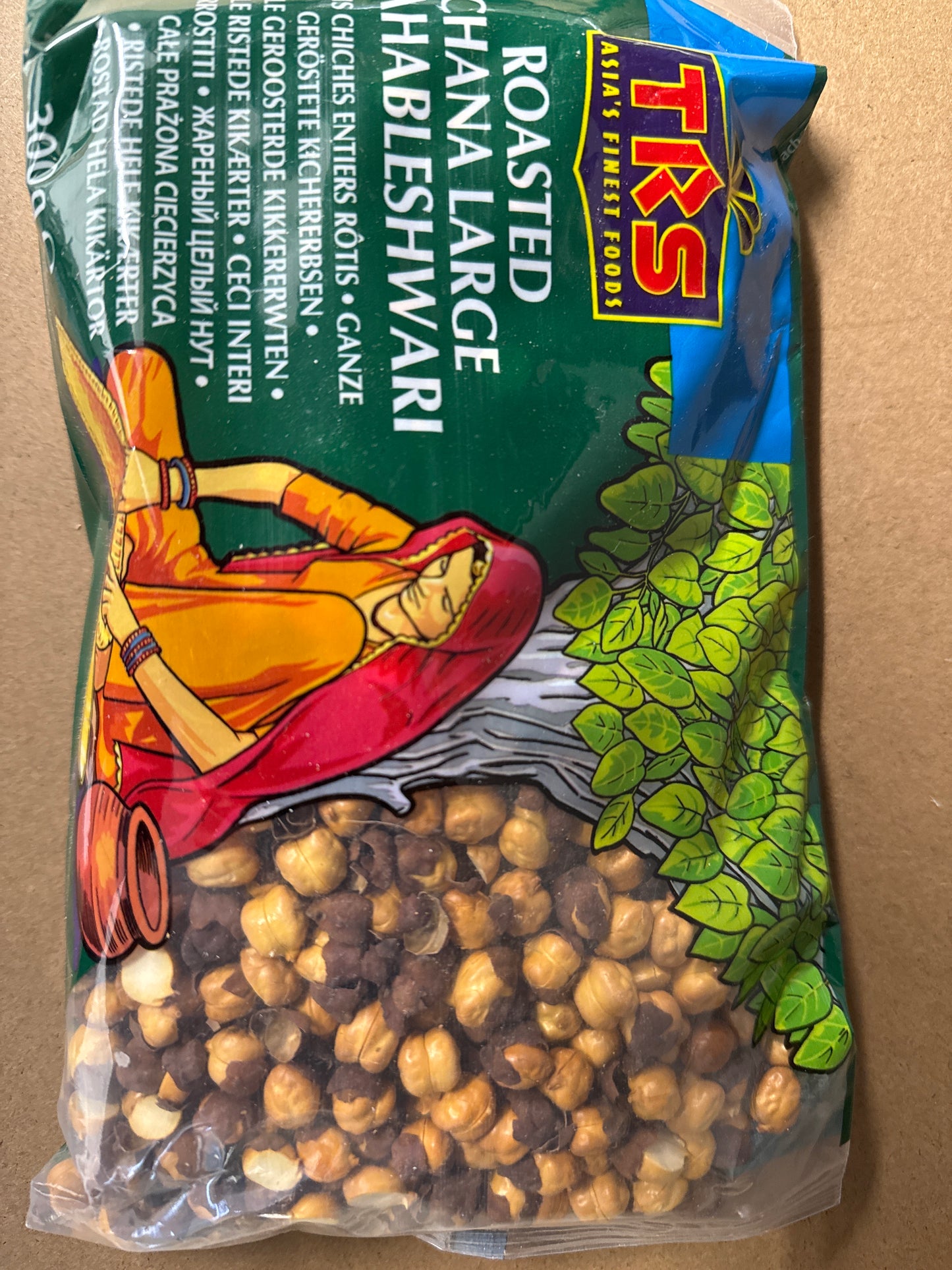 Roasted gram with skin TRS 300gms