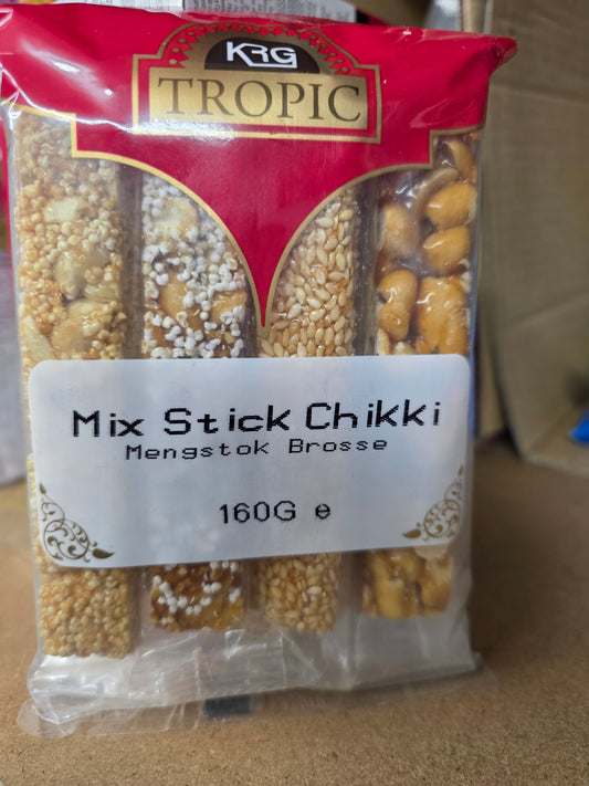 KRG Mix stick chikki 160gm.