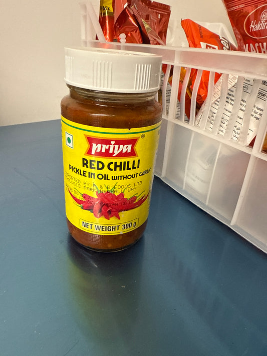 Priya Red Chilli Pickle 300g