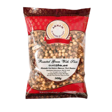 Roasted gram with skin Annam 450gms