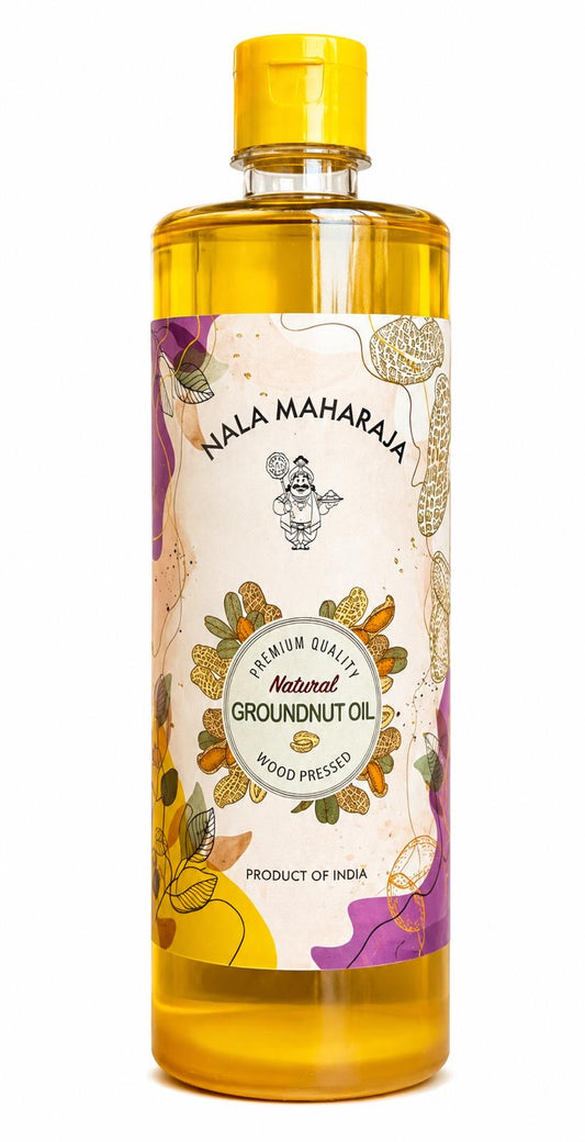Cold pressed Groundnut oil NalaMaharaja