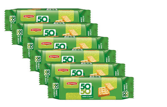 Britannia 50 -50 biscuits