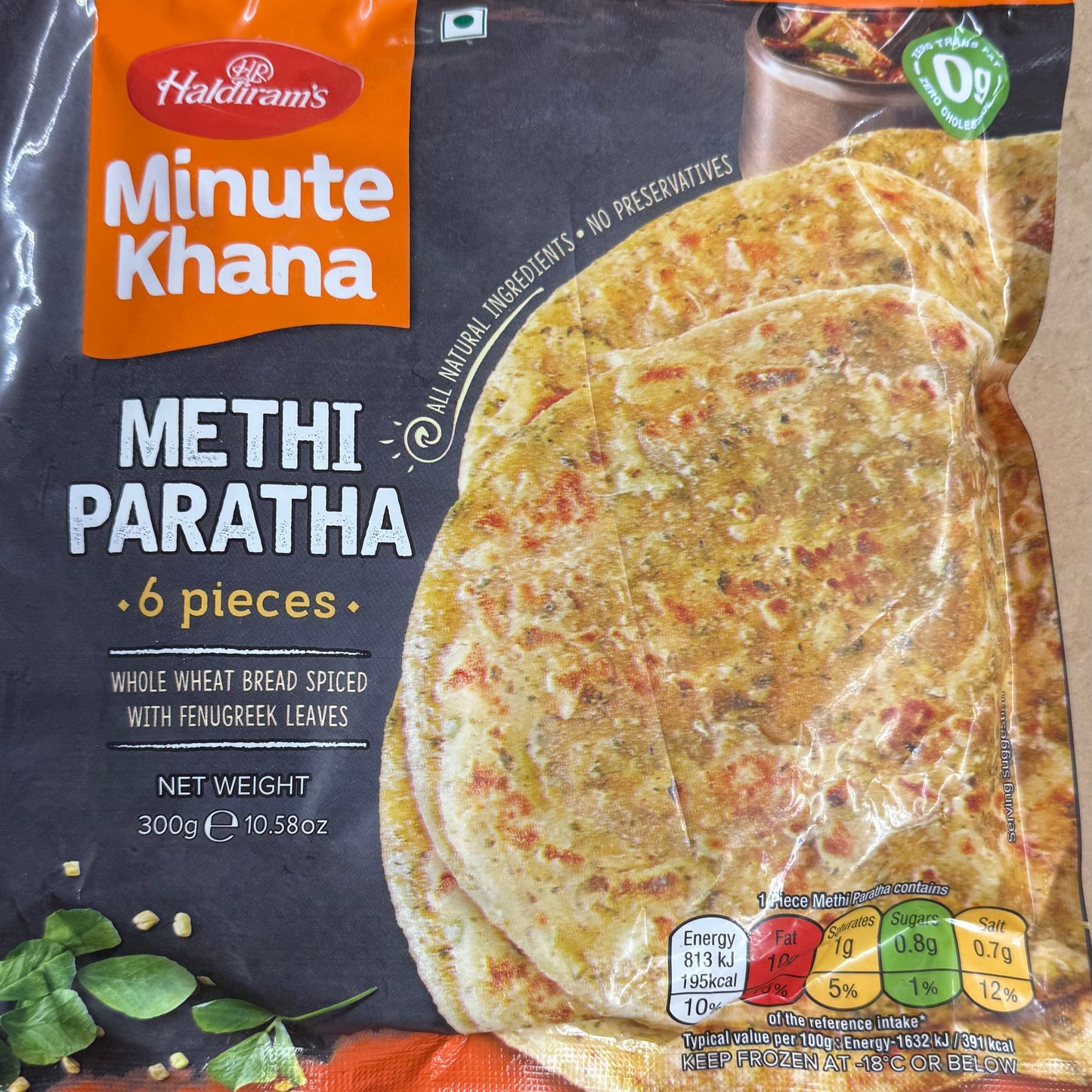 Haldiram Methi Paratha 360g
