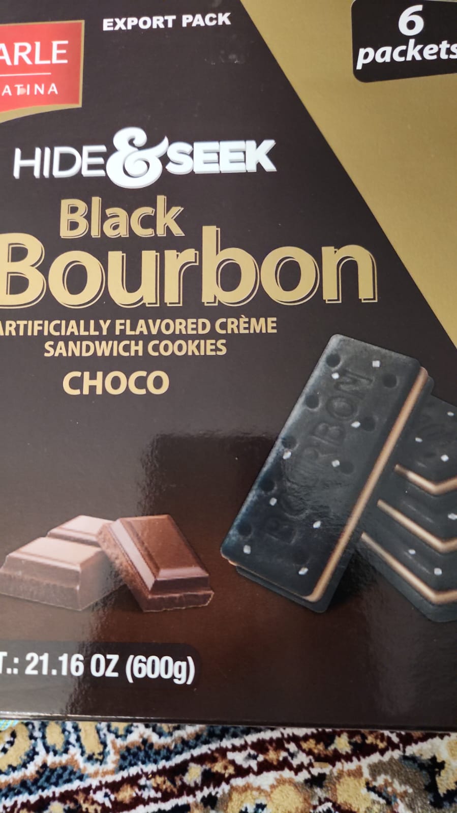 Parle Hide & Seek Black Bourbon