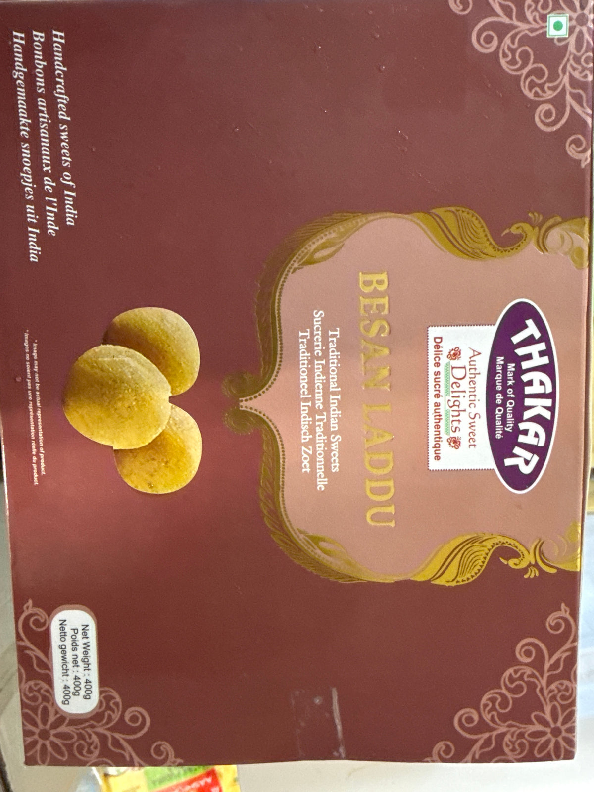 Besan ladoo Frozen Thakar 400g