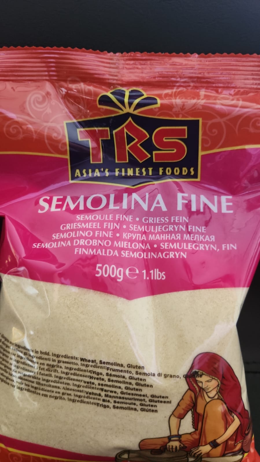 Upma ravva(Sooji)/semolina fine 500g