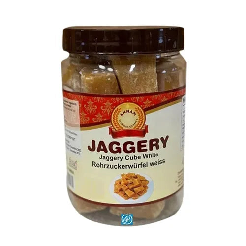 Annam Jaggery Gur cubes 1kg white