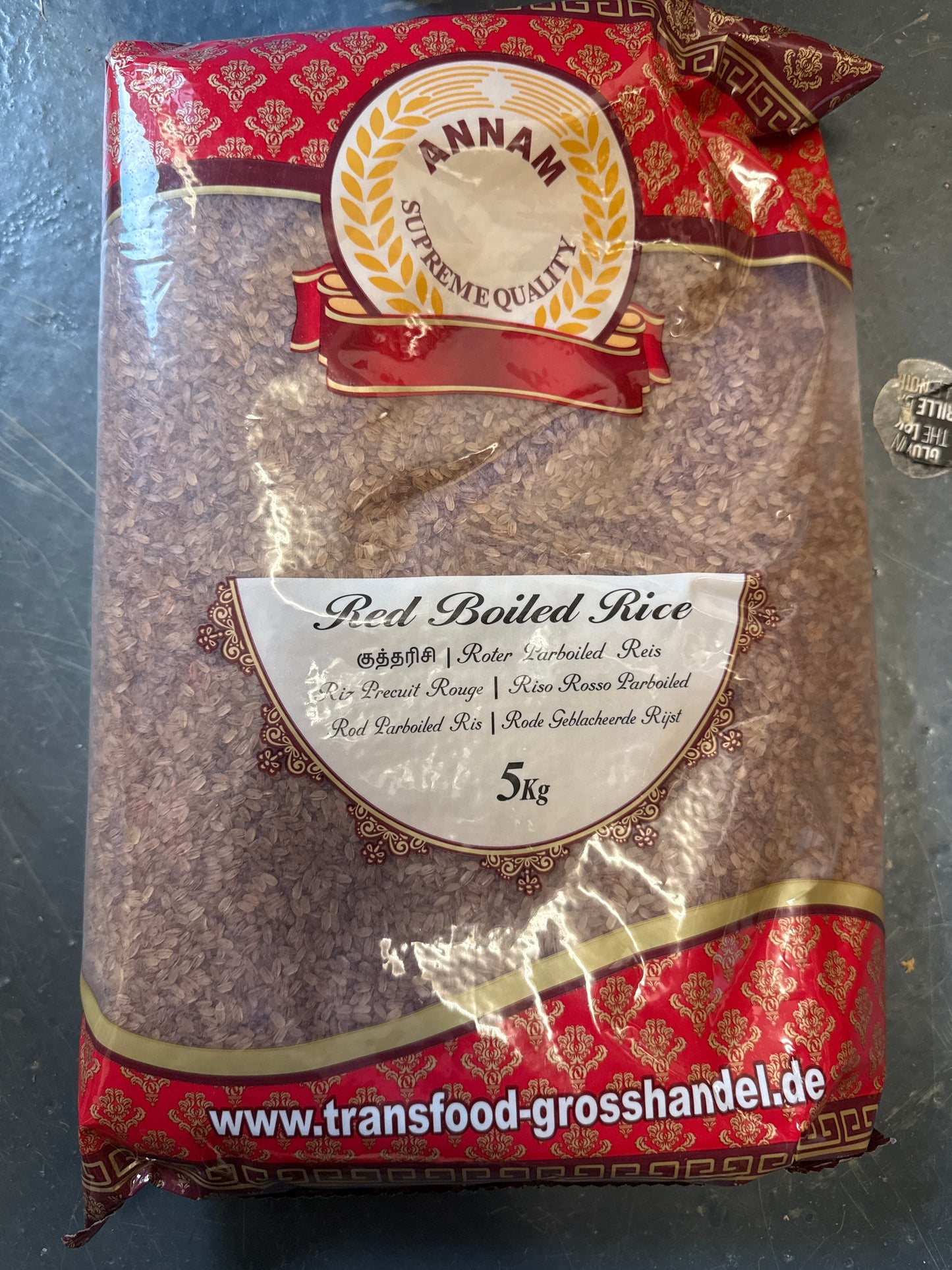 Annam Red boiled rice