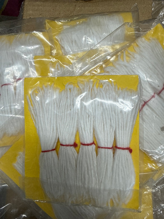 Special long wicks for puja 125 pcs