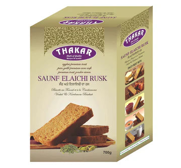 Thakar Saunf Elaichi Rusk 700g / Toast