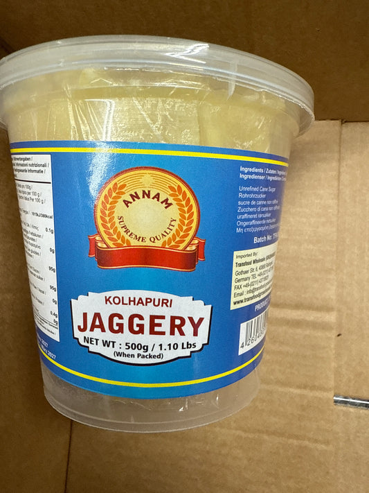 Annam Jaggery Goor kolhapuri white