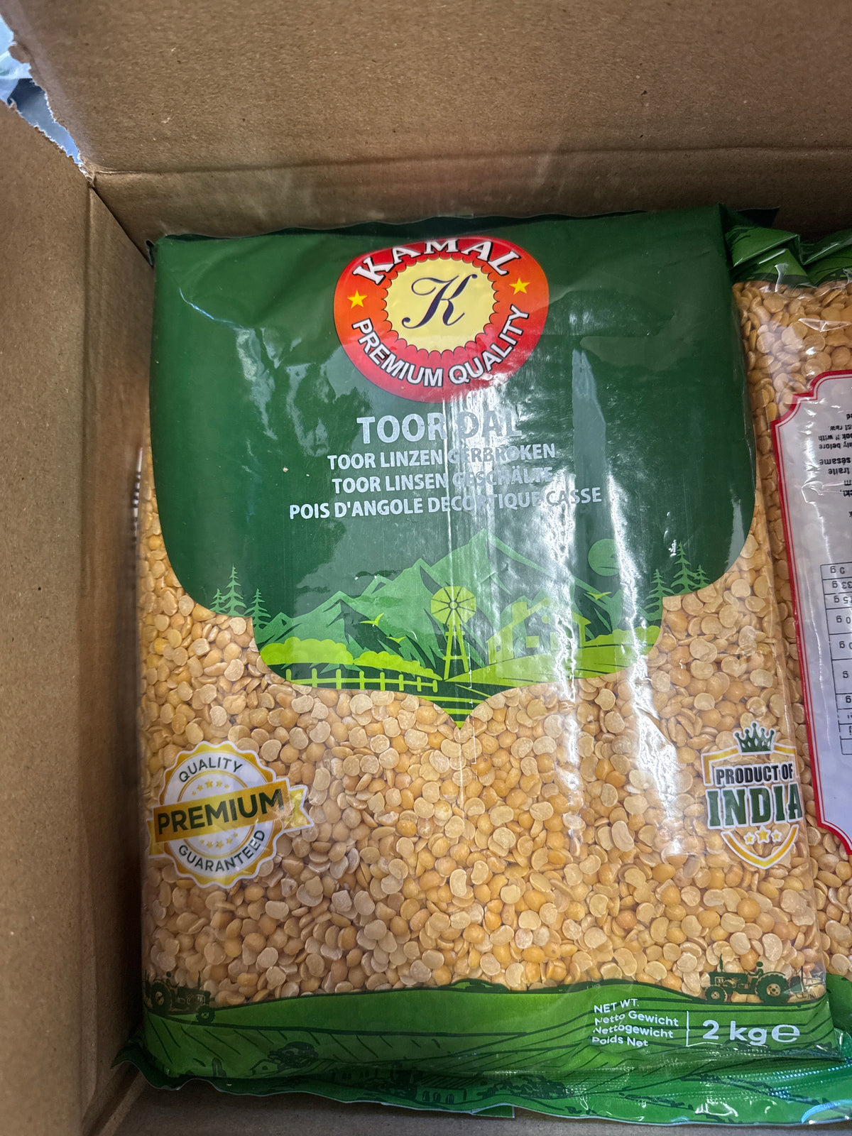 Toor dal Kamal 2kg