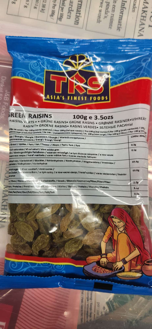 TRS Green raisins 100gms