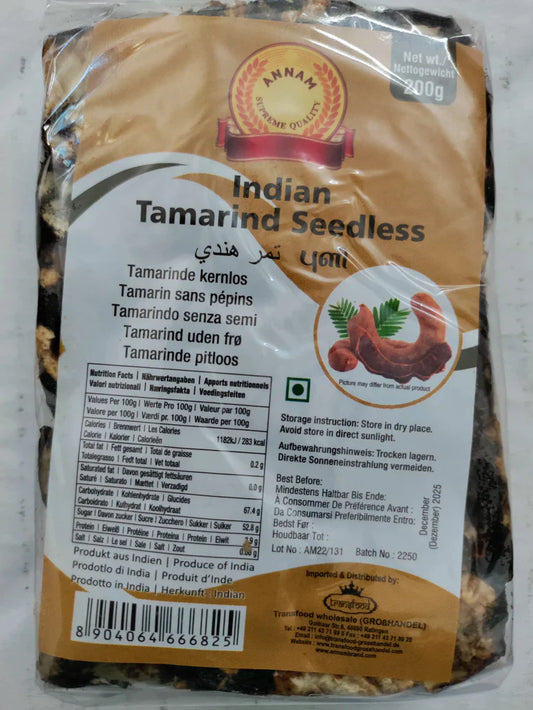Tamarind Dried seed less Annam