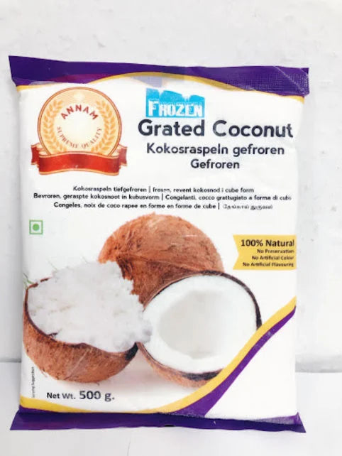 Frozen grated Coconut