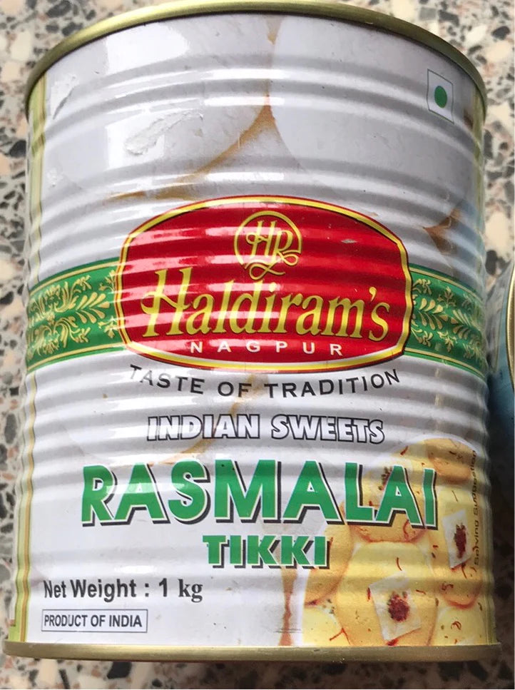 Rasmalai tikki