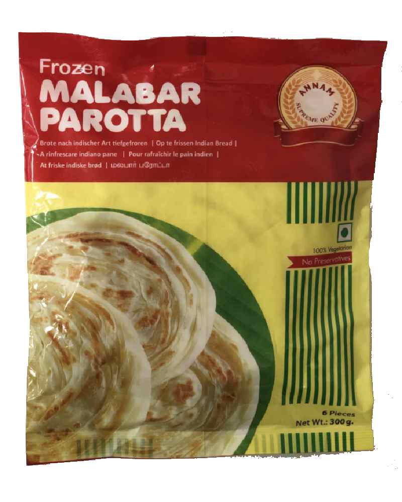Annam Malabar parotta 6 pieces