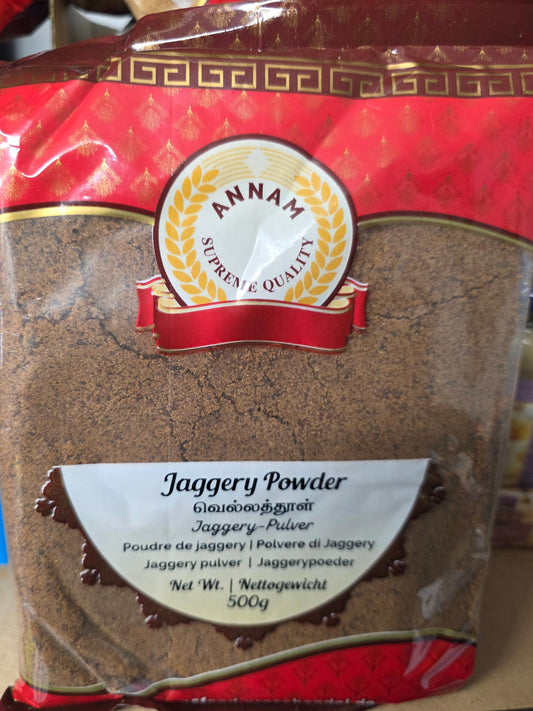 Annam Jaggery Powder brown