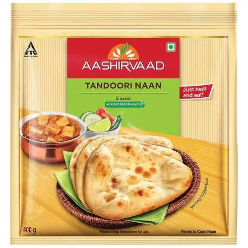 Aashirvaad Tandoori naan 400g
